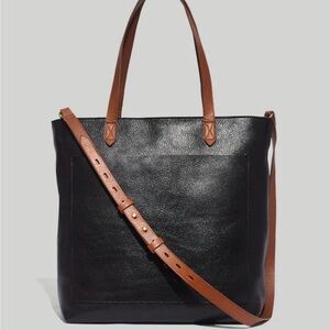 Madewell Black and Brown Shoulder Bag